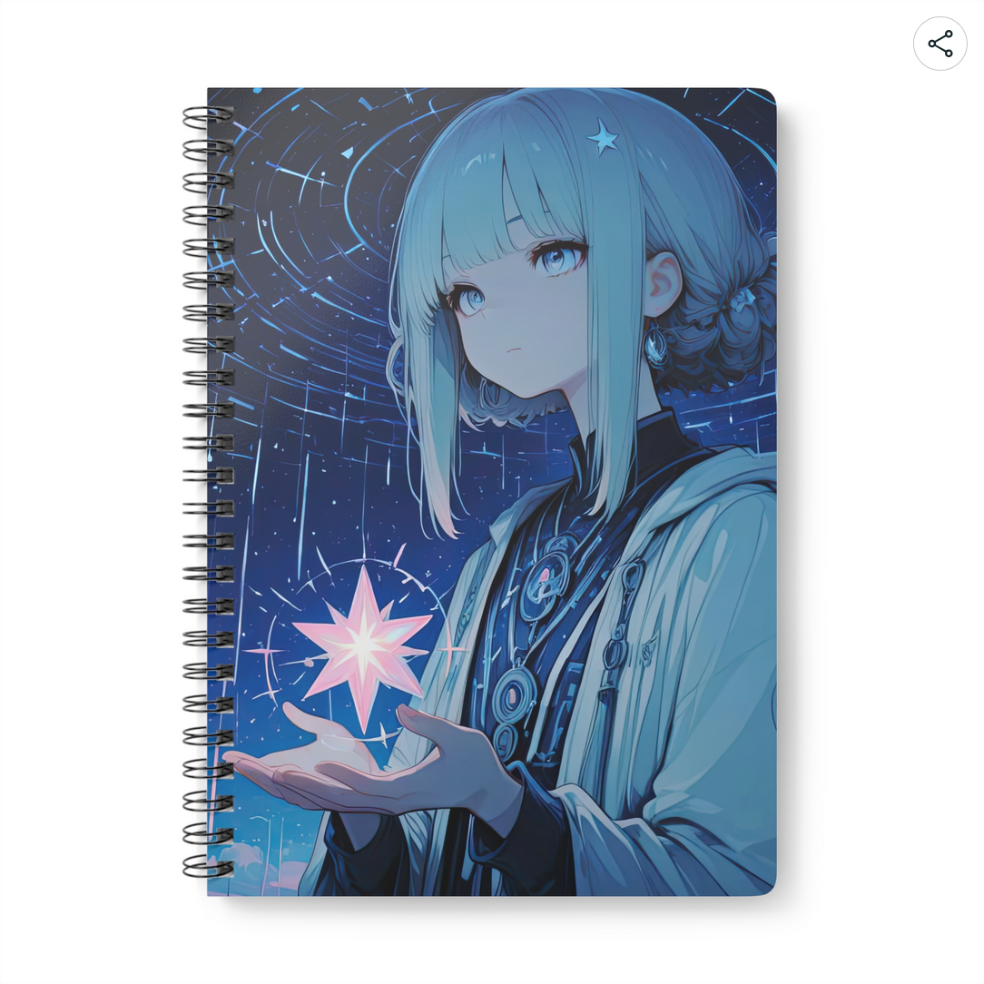 soltriya image with the words: Cosmic Reflection Journal