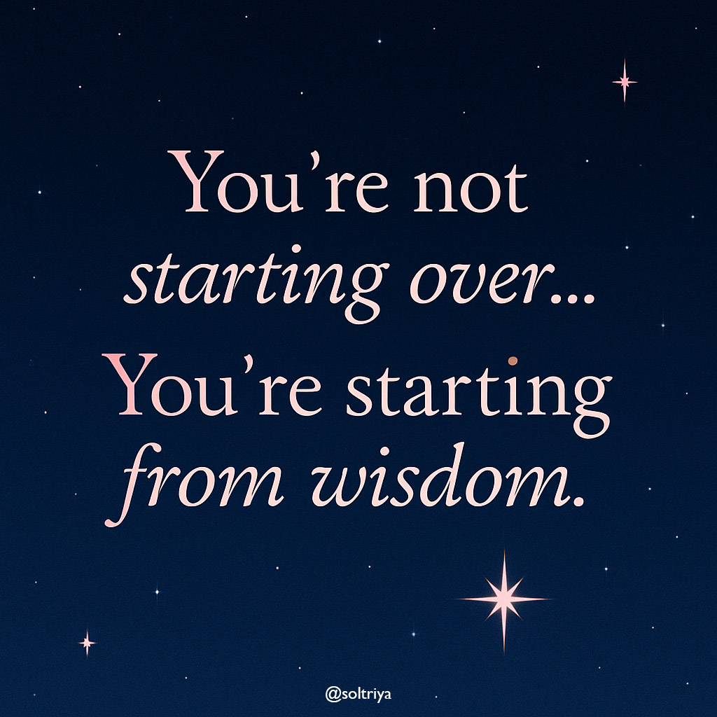 soltriya image with the words: You